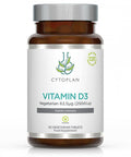 Cytoplan Vitamin D3 Vegetarian 62.5ug 60's