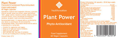 Cytoplan Health Creation Plant Power 60's
