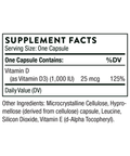 Thorne Vitamin D-1000 90 Capsules