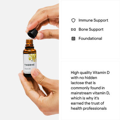 Thorne Vitamin D Liquid 1200 Drops