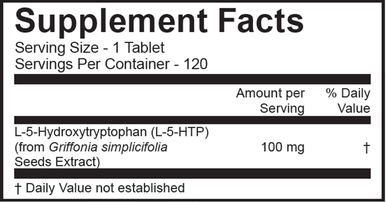 Jigsaw Health 5-HTP w/SRT120 tabs