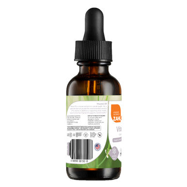 Zahler's Vitamin D3 Liquid 5000 Iu General Health 1FL.OZ