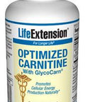 Life Extension Optimized Carnitine With Glycocarn 60 Vegecaps
