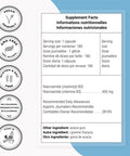 Supersmart Niacinamide 2000 mg Per Day Vitamin B3 Improves Joint Mobility Helps Reduce Psychological Effects of Stress Bad Feelings NonGMO Gluten Free 180 Vegetarian Capsules