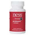 Ness Enzymes - Protease + Calcium form 416 90 Veggie Capsules