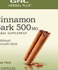 Gnc Herbal Plus Cinnamon Bark 500Mg, 100 Capsules, Traditional Ayurvedic Herb