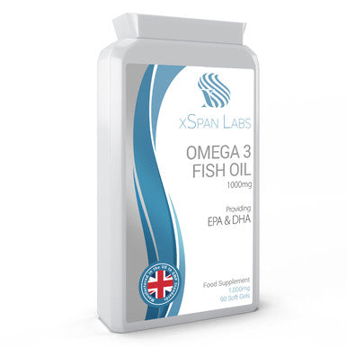 Xspanlabs Omega 3 Fish Oil 90 capsules