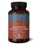 Terranova Dandelion & Cystein (Liver Support) Complex - 100 capsules
