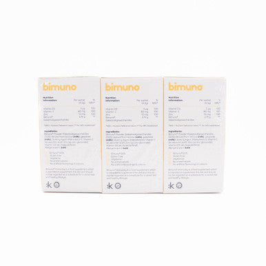 Bimuno 3 X Immunity Food Supplement 30 Sachets Exp 05/2024 - Imperfect Box