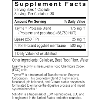 Joint Health 30 caps by Transformation Enzyme