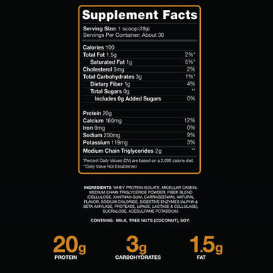 Devotion Nutrition Protein 2lb