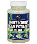 White Kidney Bean Extract Mega+ 90 Vcaps By Natural Sport