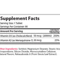 Zahler's Junior D3 & K2 Childrens Health 90 Tablets