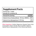 Zahler's Junior D3 & K2 Childrens Health 90 Tablets