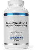 Douglas Labs, Basic Preventive 2FE&CU free, 180 tabs