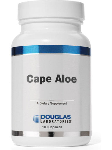 Douglas Labs, Cape Aloe, 250 Mg, 100 Caps