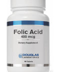 Douglas Labs, Folic Acid 400 mcg, 90 tabs