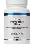 Douglas Labs, Ultra Preventive Kids, Orange, 60 tabs