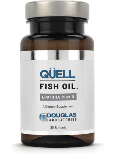 Douglas Labs, Quell Fish Oil: Epa/Dha Plus D, 30 Gels