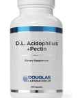 Douglas Labs, D.L. Acidophilus + Pectin, 250 caps