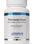 Douglas Labs, Ferronyl w/ Vitamin C, 60 tabs