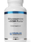 Douglas Labs, Glucosamine + MSM Forte, 250 caps