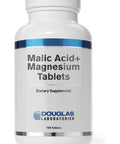 Douglas Labs, Malic Acid & Magnesium, 180 tabs