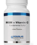 Douglas Labs, MSM + Vitamin C, 100 tabs