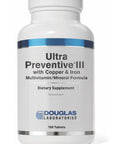 Douglas Labs - Ultra Preventive Iiiwith Cu And Fe - 180 Tabs