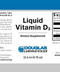 Douglas Labs, Liquid Vitamin D3, 22 ml