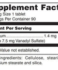 Douglas Laboratories Vanadyl Sulfate 90 Tablets