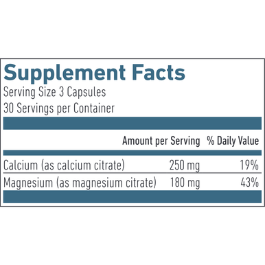 Calcium-Magnesium Cit 90 caps by Biogena