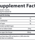 Apple Cider Vinegar 60 gummies by Trace Minerals Research
