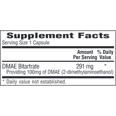DMAE 100 mg 100 caps by Bio-Tech