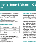 DR.VEGAN Gentle Iron + Vitamin C 30's
