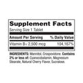 Spring Valley Vitamin B 12 2500 mcg Sublingual 60 Tablets