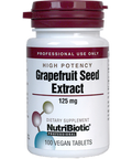 Nutribiotic, Inc. - Grapefruit Seed Extract 100 vegan Tablets