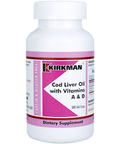 Kirkman Labs - Cod Liver Oil with Vitamins A&D 300 Gel Capsules