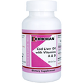 Kirkman Labs - Cod Liver Oil with Vitamins A&D 300 Gel Capsules