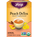 Yogi Teas - Peach Detox Organic 16 Bags