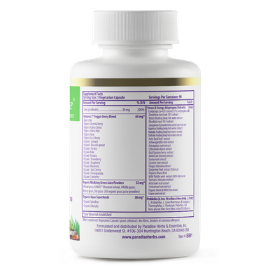 Paradise Herbs Zinc - 90 Vegetarian Capsules