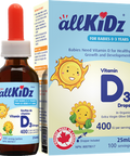 allKiDz - Vitamin D3 Drops 0.8 fl oz