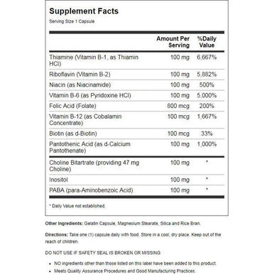 Nature'S Life B-100 High Folic Acid | 100 Ct