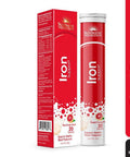 Sunshine Nutrition Iron Blood Orange Flavor Effervescent Tablets 20's
