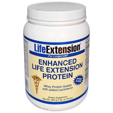 Life Extension Enhanced Whey Protein (Natural) 1Lb