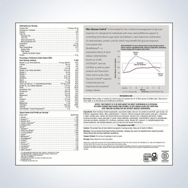 Metagenics- Ultra Glucose Control Vanilla 14 serv