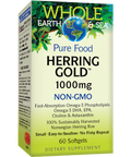 Whole Earth and Sea - Natural Factors - Herring Gold 1000 mg 60 Softgels