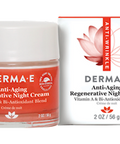 DermaE Natural Bodycare - Anti Aging Regenerative Night Cream 2 oz