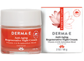 DermaE Natural Bodycare - Anti Aging Regenerative Night Cream 2 oz