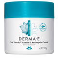 DermaE Natural Bodycare - Tea Tree & Vitamin E Cream 4 oz